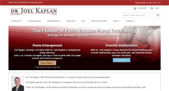 Desktop Screenshot of drjoelkaplan.com